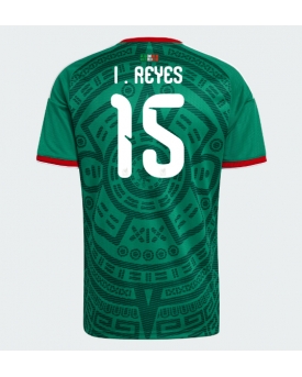 Billige Fotballdrakt Mexico Israel Reyes #15 Replika Hjemmedrakt VM 2026 Kortermet Billige Fotballdrakt Mexico Israel Reyes #15 Replika Hjemmedrakt VM 2026 Kortermet